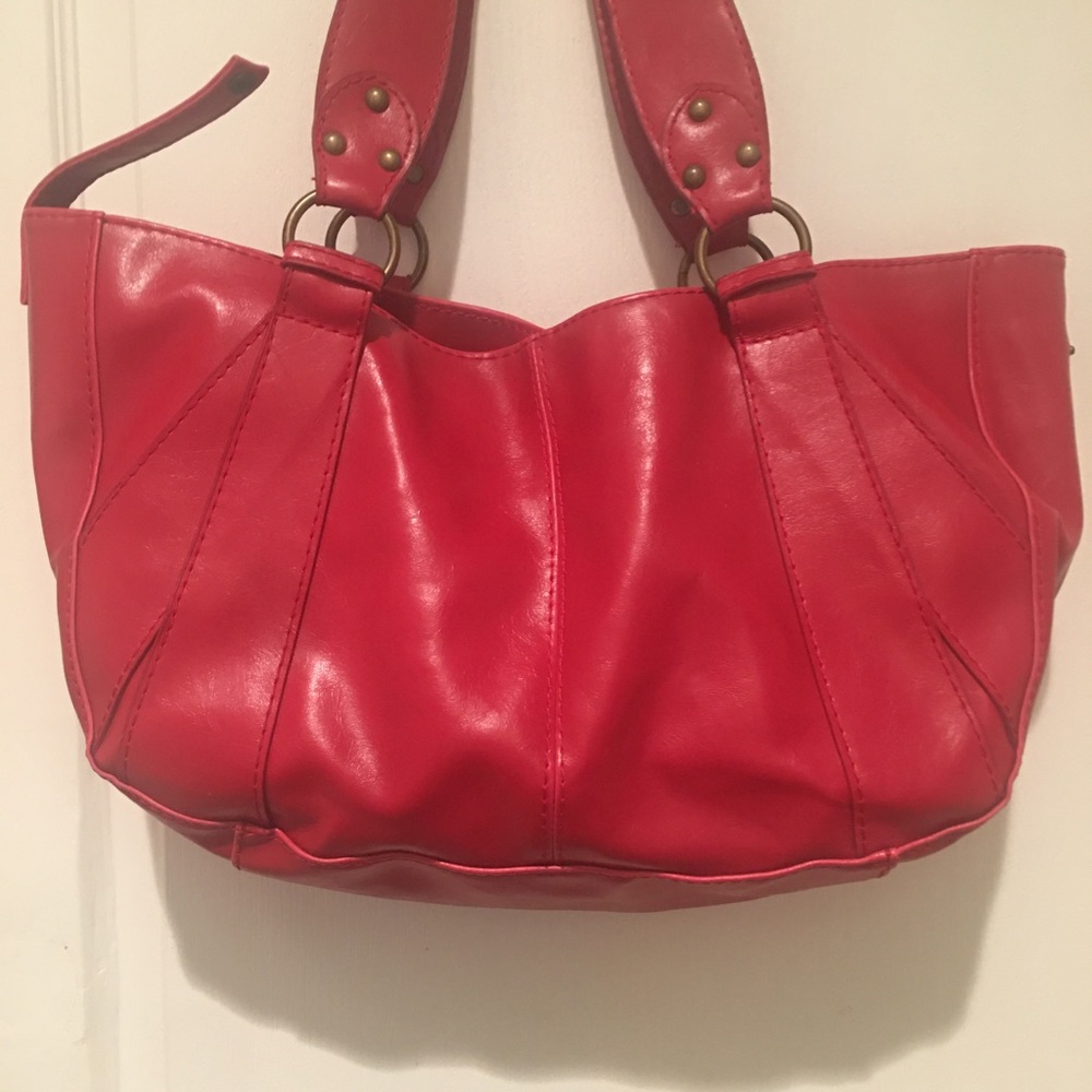 Aldo Red Shoulder Purse